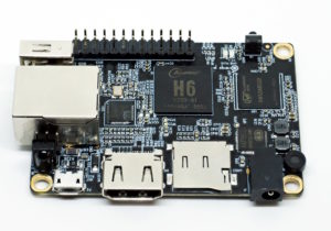 Abbildung 1: Der Orange&nbsp;Pi One&nbsp;Plus wartet mit einer &auml;hnlichen Ausstattung auf wie der RasPi&nbsp;3, kostet aber nur 25&nbsp;Euro.