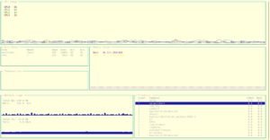 Abbildung 1: Gotop verfügt nicht über die Gestaltungsmöglichkeiten von RPi-Monitor, bietet aber trotzdem eine gefällige Ansicht der wichtigsten Parameter.
