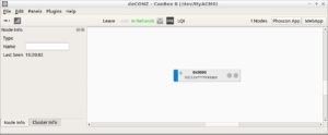 Abbildung 2: Unkonfiguriert besteht das Zigbee-Netz zunächst nur aus dem Gateway.
