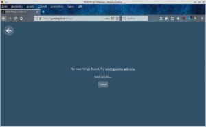 Abbildung 3: Die Erkennungsrate von Webthings lässt aktuell noch sehr zu wünschen übrig.