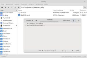 Abbildung 3: Info-beamer empfiehlt, Display-Ger&auml;te per Kabelnetzwerk zu verbinden. &Uuml;ber eine Konfigurationsdatei l&auml;sst sich aber auch ein WLAN nutzen.