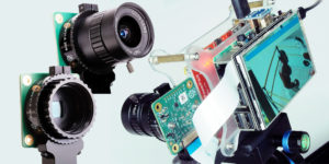 Abbildung 1: Das ist die Neue: Die HQ Cam der Raspberry Pi Foundation für C- und CS-Mount-Objektive.
