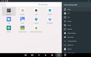 Abbildung 2: Mit Android&nbsp;9.0 bietet Hardkernel eine Alternative zu den beim RasPi &uuml;blichen Linux-Systemen.