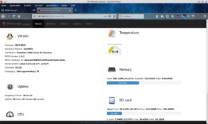 Abbildung 6: Den Systemzustand des RasPi zeigt Nagios in der Konfigurationsoberfläche an.