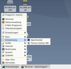 Abbildung 2: Die Einbindung in das Desktop-Men&uuml; &uuml;bernimmt die Installationsroutine automatisch.