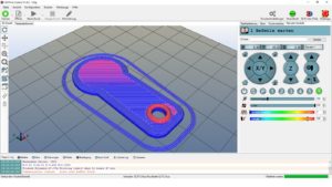 Abbildung 3: Die Windows-Software 3D Print Control erlaubt das kinderleichte Bedienen des 3D-Druckers.