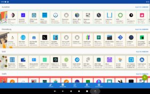 Abbildung 3: Der F-Droid-Store führt ausschließlich Open-Source-Apps. Hier finden Nutzer alte Bekannte wie Firefox (in Form von Fenec) oder Nextcloud, aber auch zahlreiche andere kleine Helferlein und Tools.