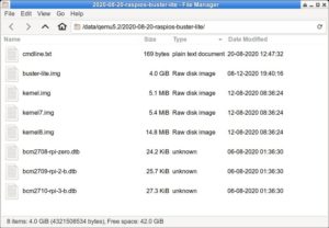 Abbildung 1: Um einen Raspberry Pi in Qemu zu betreiben, benötigen Sie eine Reihe von Dateien aus dem Pi-OS-Image.