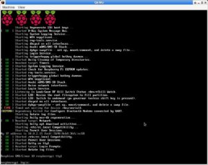 Abbildung 3: Der RasPi als virtueller Rechner im Emulator.