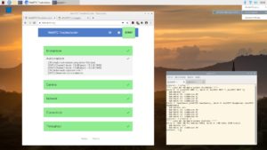 Abbildung 4: Der WebRTC-Test signalisiert alles OK: Zur Sicherheit überprüfen Sie mit dem Kontextmenü des Lautstärke-Reglers, ob das System die richtigen Ein- und Ausgabegeräte nutzt.
