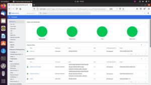 Abbildung 6: Neben der Administration auf der Kommandozeile mit Kubectl lassen sich Kubernetes und seine Abkömmlinge auch übersichtlich per Dashboard verwalten.