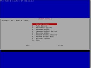 Abbildung 2: Das Tool Dietpi-config dient als distributionseigenes Kontrollzentrum.