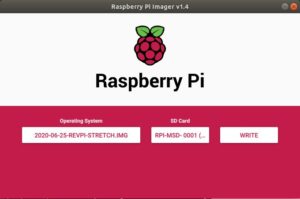 Abbildung 3: Im RPI-Imager wählen Sie das Image als Quelle und den internen eMMC-Speicher als Ziel.