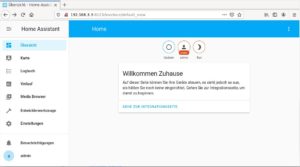 Abbildung 3: Die Konfiguration von Home Assistant erfolgt über ein übersichtliches Webinterface.
