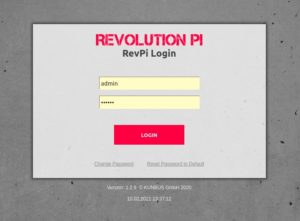 Abbildung 4: Zum Verwalten bietet der RevPi ein webbasiertes Konfigurationswerkzeug, das Sie über einen Webbrowser öffnen.