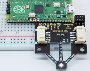Abbildung 2: Der Sensor passt zum Pi Pico wie die sprichwörtliche Faust aufs Auge.