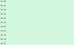 Abbildung 2: Ein Python-Programm hilft Ihnen dabei, mit dem MAX30105 die Temperatur zu messen.
