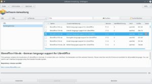 Abbildung 3: Für LibreOffice gilt es, die deutsche Lokalisierung manuell zu installieren.