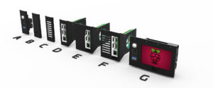 Abbildung 3: Für das Modell UM-SBC-308 gibt es eine Reihe von Blenden, die sich in das Gehäuse des Server-Racks einsetzen lassen. (Quelle: Racknex)