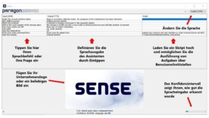 Abbildung 5: Sense von Paragon Semvox bietet ein einfaches Prototyping bei der Spracherkennung.