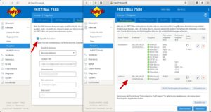 Abbildung 1: Viele Hersteller von WLAN-Routern implementieren die Dienste von kommerziellen DynDNS-Anbietern. Für den Zugang zum VPN müssen Sie den Port 51820/UDP auf den Raspberry Pi weiterleiten.