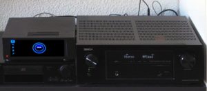 Abbildung 1: Webradio auf RasPi-Basis für die Wohnzimmeranlage.