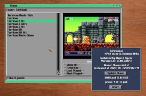 Abbildung 5: Amiga-Spiele starten Sie komfortabel über das WHDLoad-Frontend iGame, das eine Suchfunktion mitbringt.