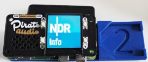 Abbildung 6: Die Software lässt sich auch auf einem Pirate-Audio-Hat von Pimoroni betreiben.