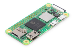 Abbildung 2: Äußerlich veränderte sich der Raspberry Pi Zero 2 W im Vergleich zu den Vorgängern kaum. Quelle: Raspberry Pi Foundation