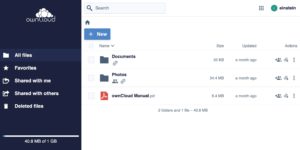 Abbildung 3: Mit vergleichsweise wenig Aufwand gestalten Sie eine per SSL geschützte OCIS-Umgebung, die Docker-compose automatisch hochzieht.