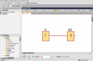 Abbildung 4: Mittels Simulation testen Sie ein Programm, bevor Sie es in die Hardware hochladen.