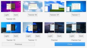 Abbildung 2: Mit wenigen Mausklicks ändern Sie das Aussehen des Desktops.