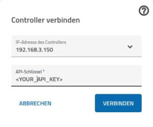 Abbildung 5: Verbindungsaufbau zum TXT-4.0-Controller.