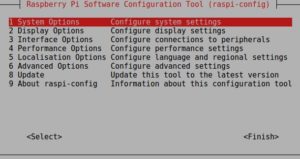 Abbildung 2: Mithilfe des Raspberry-Konfigurationstools richten Sie den Mini-Computer ein.
