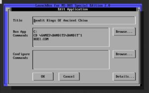 Abbildung 3: Mithilfe eines übersichtlichen Dialogs konfigurieren Sie die Menüeinträge der Launchbox.