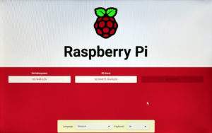 Abbildung 3: Der im Bootloader geladene Raspberry Pi Imager gleicht der PC-Version. Mit wenigen Klicks schreiben Sie das gewünschte System auf eine Speicherkarte.