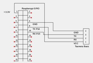 Abbildung 2: So verschalten Sie den Sonoff Basic mit dem Raspberry Pi.
