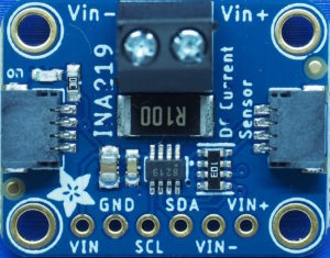 Abbildung 2: INA219-Breakout von Adafruit zur Leistungsüberwachung.