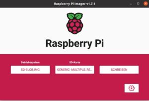 Abbildung 4: Der RPi IMager erlaubt es, komfortabel Systemabbilder auf SD-Karten zu transferieren.