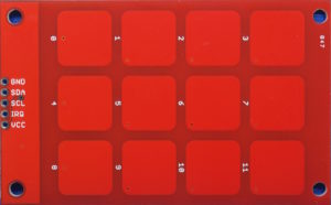 Abbildung 4: Das touchfähige 3x4-Keypad mit kapazitiven Tasten.