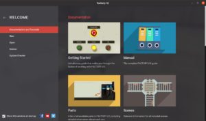 Abbildung 1: Das Dashboard von Factory&nbsp;I/O.