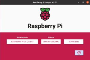 Abbildung 4: Raspberry Pi Imager bietet die komfortabelste Lösung zum Übertragen von Images auf eine Speicherkarte.