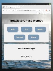 Abbildung 5: Steuerung per Web.