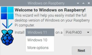 Abbildung 1: Bei der Installation stehen Windows 10 und Windows 11 zur Auswahl.