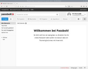 Abbildung 2: Die Administrationsoberfläche des Servers ist weitgehend selbsterklärend strukturiert.