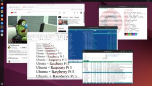 Abbildung 3: Ubuntu 24.04 sieht auf dem Raspberry Pi trotz anderer Architektur genauso aus wie auf einem normalen PC.