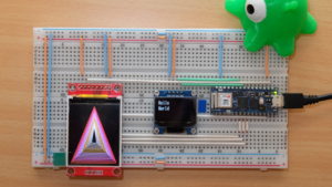 Abbildung 4: Der Democode auf dem TFT-Display zeigt, was es alles kann.