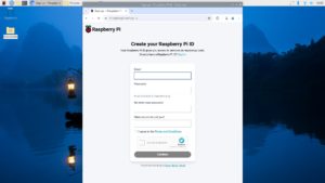 Abbildung 1: Zum Erstellen der ID genügt die Angabe einer E-Mail-Adresse, eines Benutzernamens und eines Passworts. Am längsten dauert das Absolvieren des Captchas.
