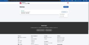 Abbildung 3: Im Webbrowser entscheiden Sie, ob Sie sich per GUI oder im Terminal verbinden möchten, und fügen weitere Geräte hinzu. Bei der Lite-Version des Diensts ist nur das Terminal verfügbar.