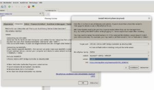 Abbildung 2: Das Installieren einer aktuellen MicroPython-Version verlangt lediglich einige Mausklicks.